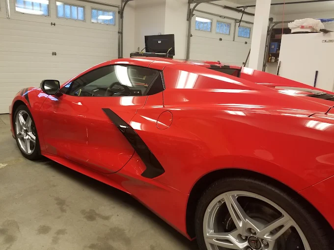 Red Corvette Premium Wash